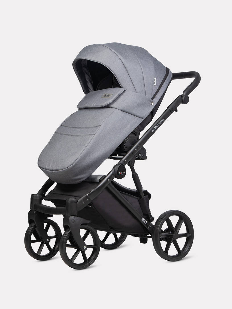 Коляска 2 в 1 Riko Basic Montana 2025 52 Grey