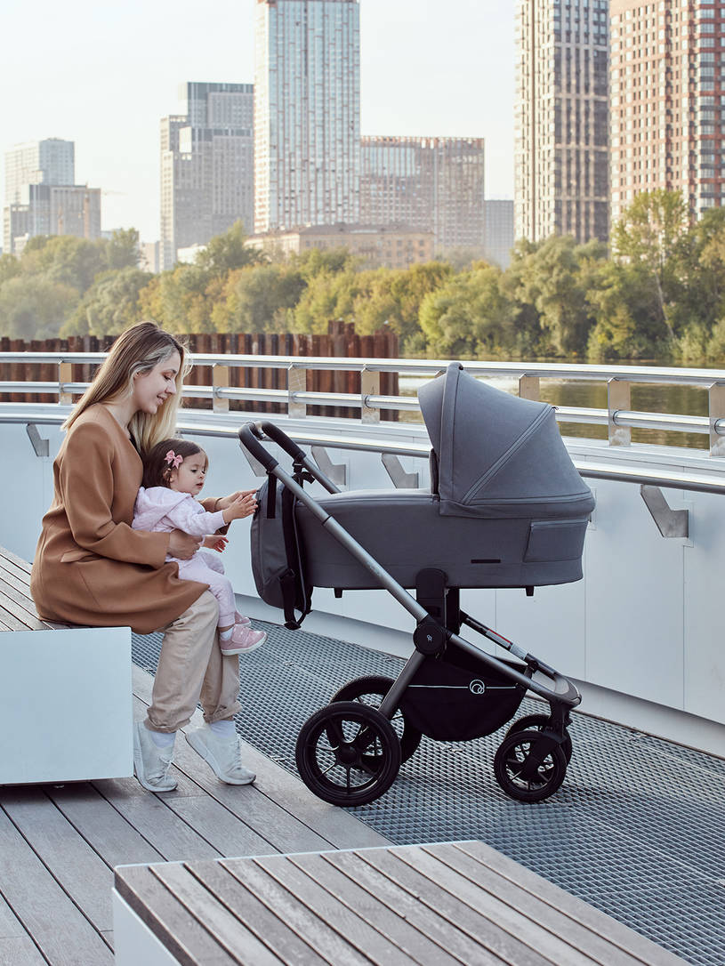 Коляска 2 в 1 RANT FLEX PRO 2023 RA074 GREY