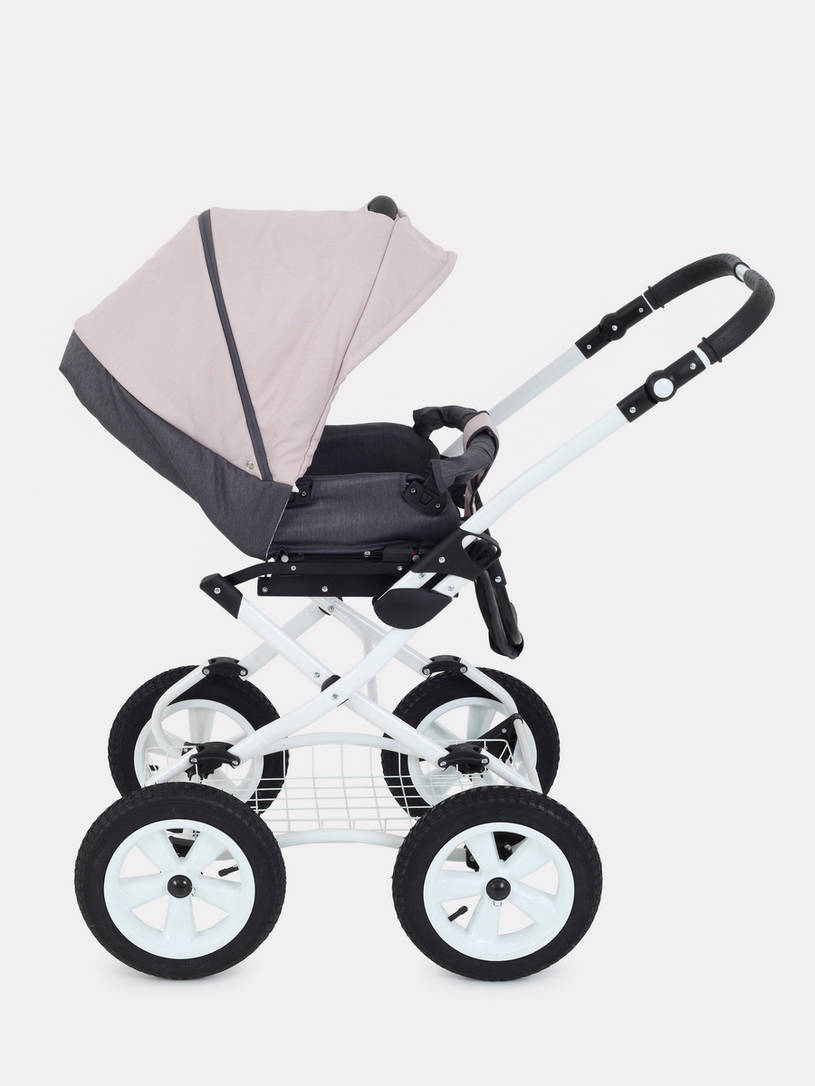 Коляска 2 в 1 Rant Dream Classic 03 серый-розовый