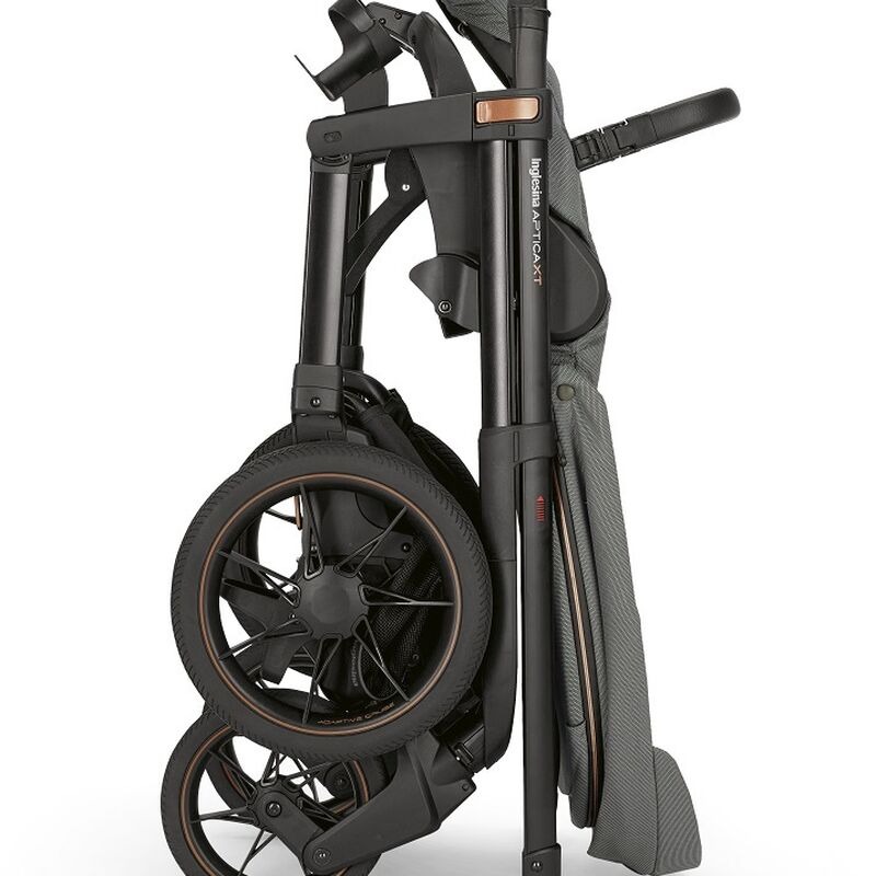 Коляска 3 в 1 i-Size Inglesina Aptica XT New с подставкой под люльку Standup, Horizon Grey