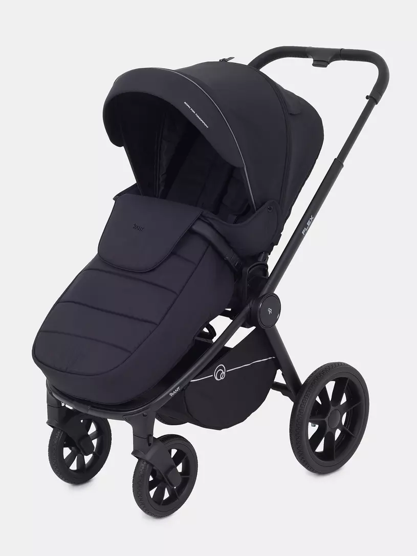 Коляска 2 в 1 Rant Flex 2025 RA076 Black
