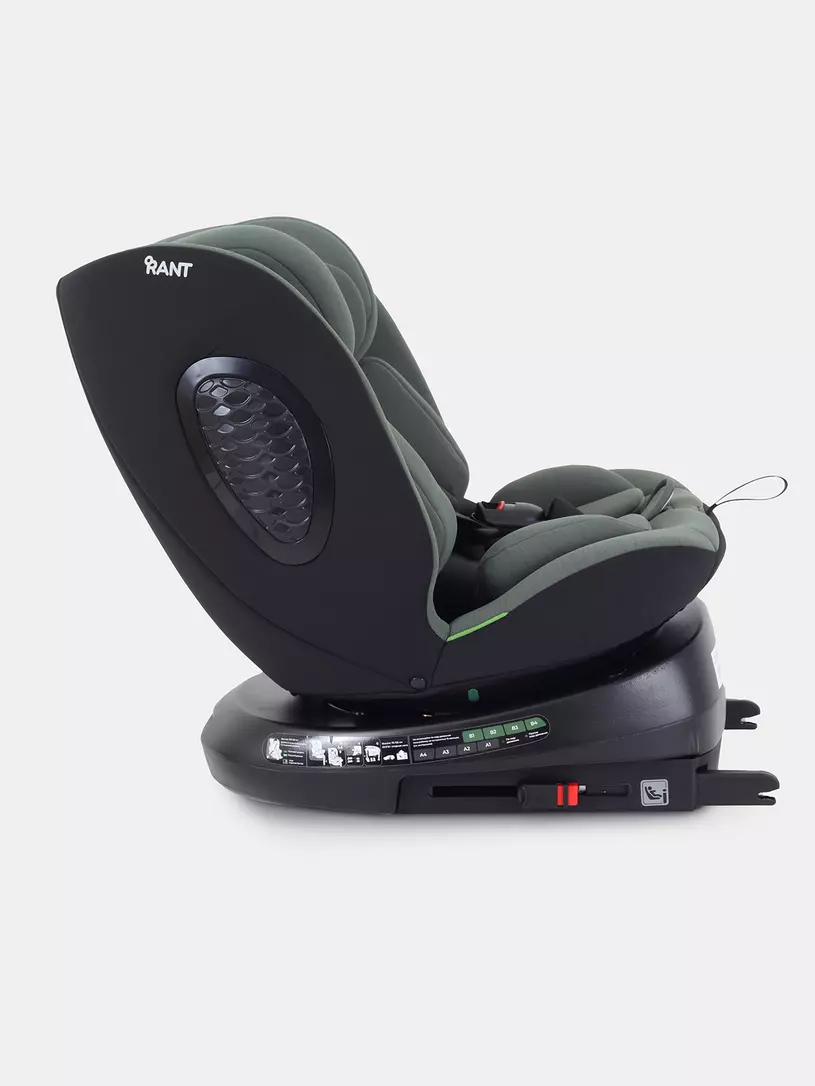 Автокресло Rant Helix isofix группа 0/1/2/3 (40-150 см; 0-36 кг), Green