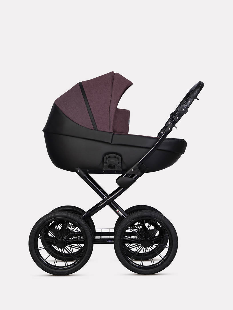 Коляска 2 в 1 Riko Basic Pacco Presige 01 Plum