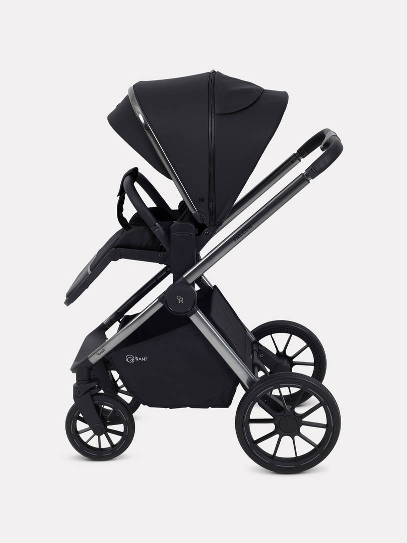 Коляска 2 в 1 Rant Falcon Therm Black