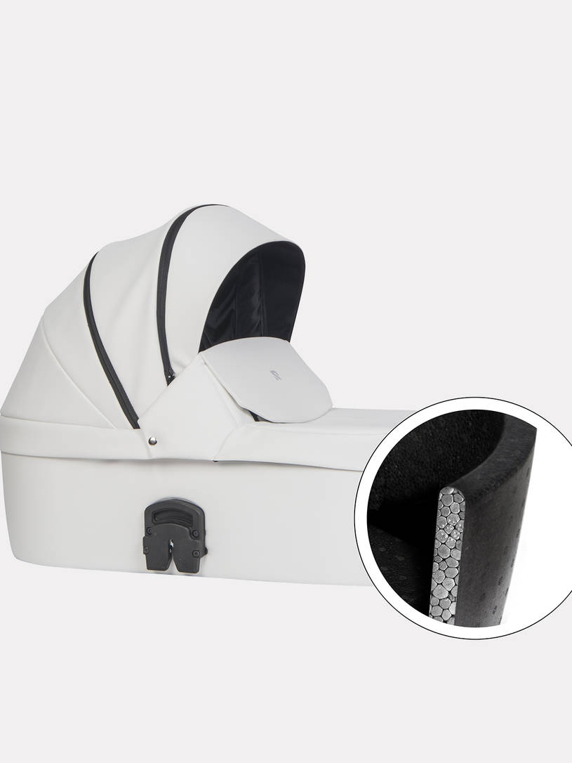 Коляска 2 в 1 Riko Nano Thermo 02 White