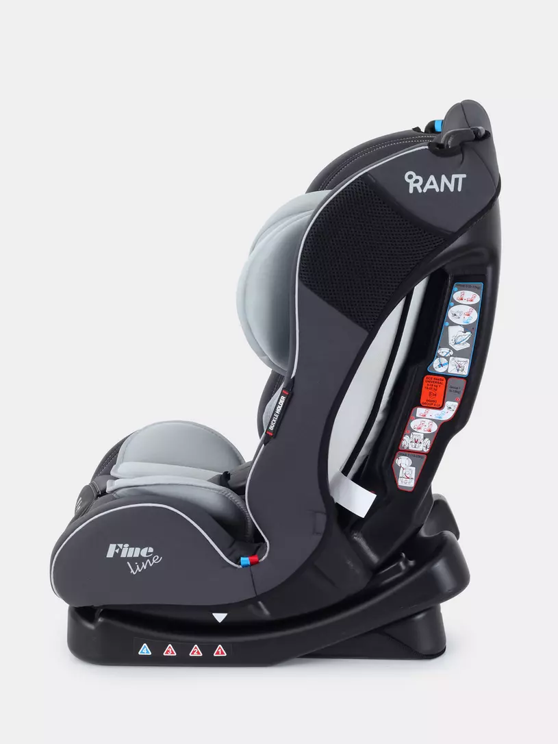 Автокресло Rant Fiesta группа 0-1-2 (0-25 кг), цвет: серый