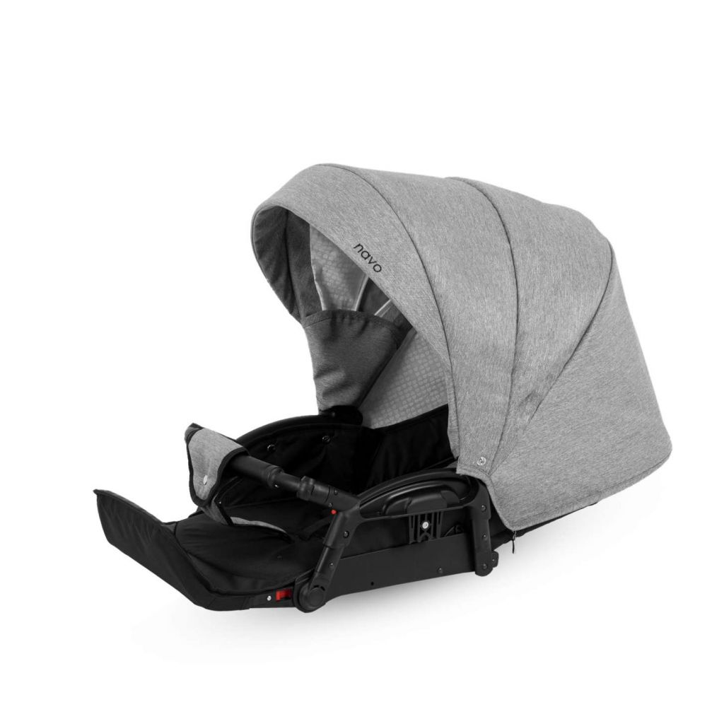 Коляска 2 в 1 Camarelo Navo, Светло-серый