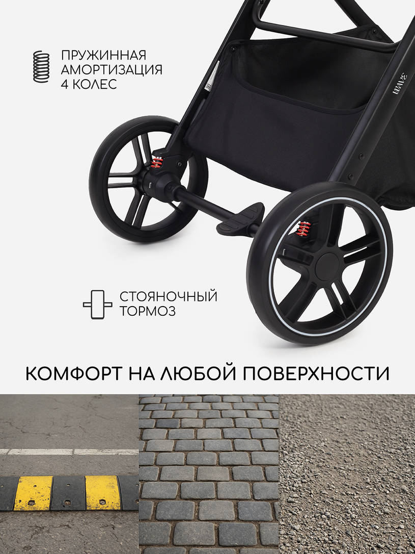 Коляска 2 в 1 Rant Basic Wave Green