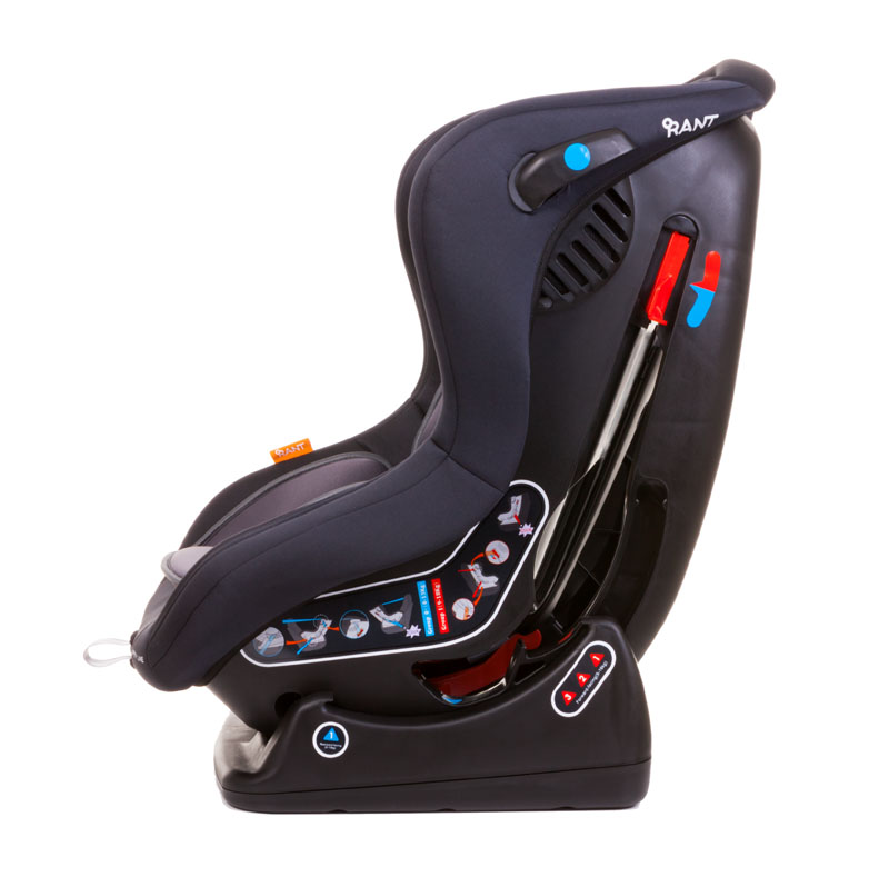 Автокресло Rant Pilot группа 0-1 (0-18 кг), цвет: лунный черный