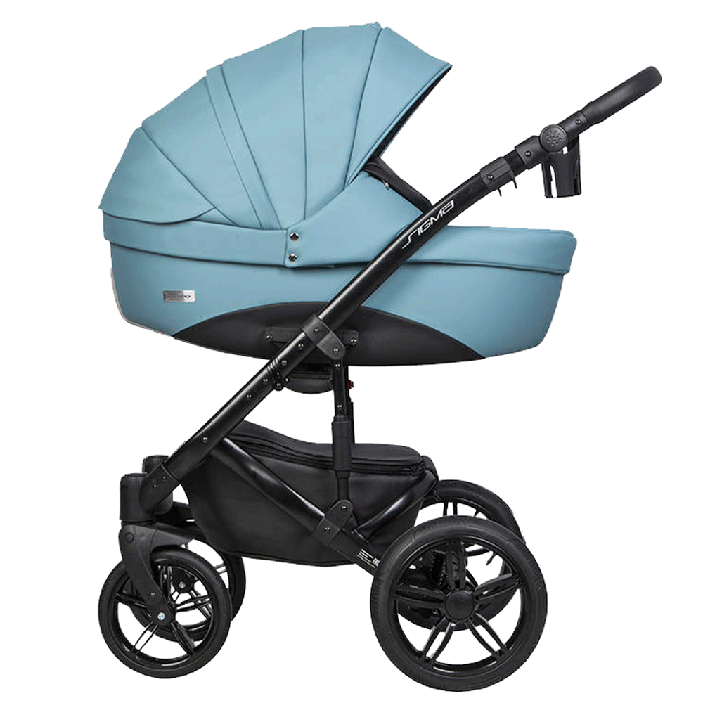 Коляска 2 в 1 Riko Sigma Pro Сrystal blue