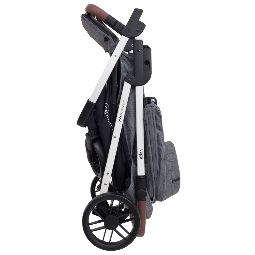 Коляска прогулочная Rant Vega Trends Koala Grey. Цвет: Темно-серый