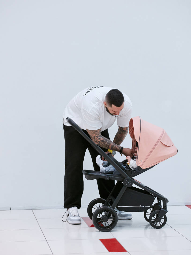 Коляска 3 в 1 Rant Basic Energy Coral