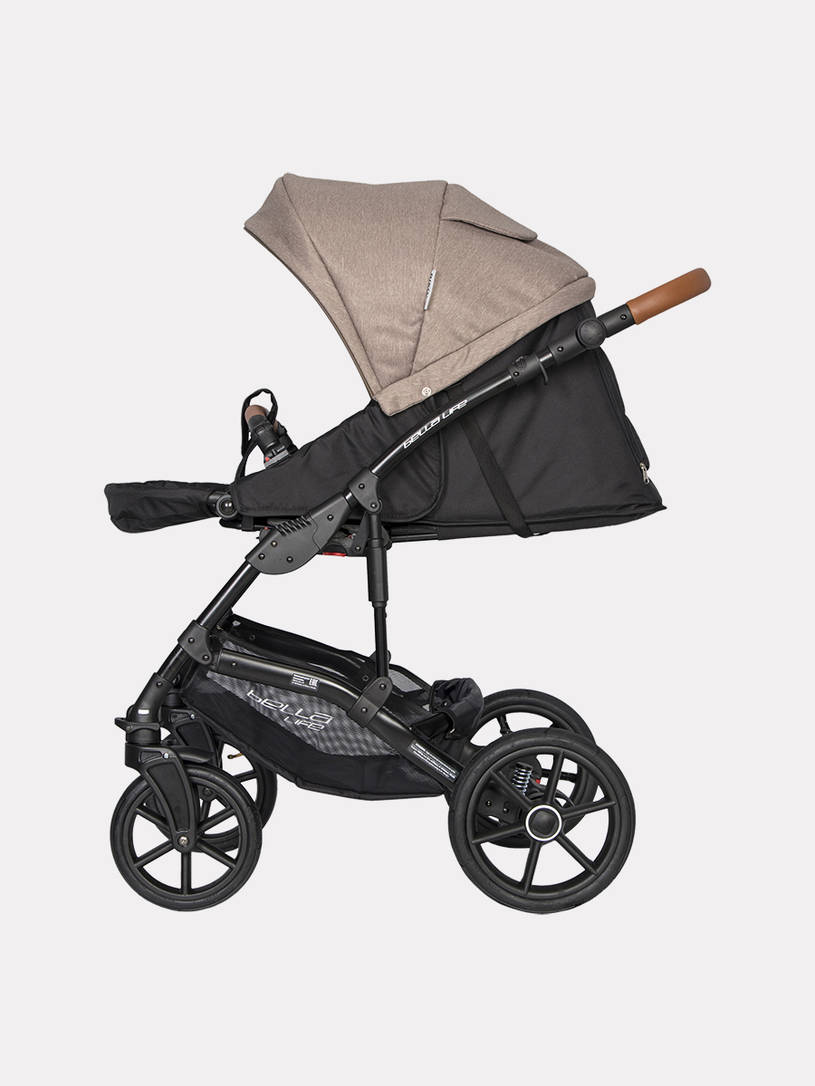 Коляска 3 в 1 Riko Basic Bella Life 05 mokka