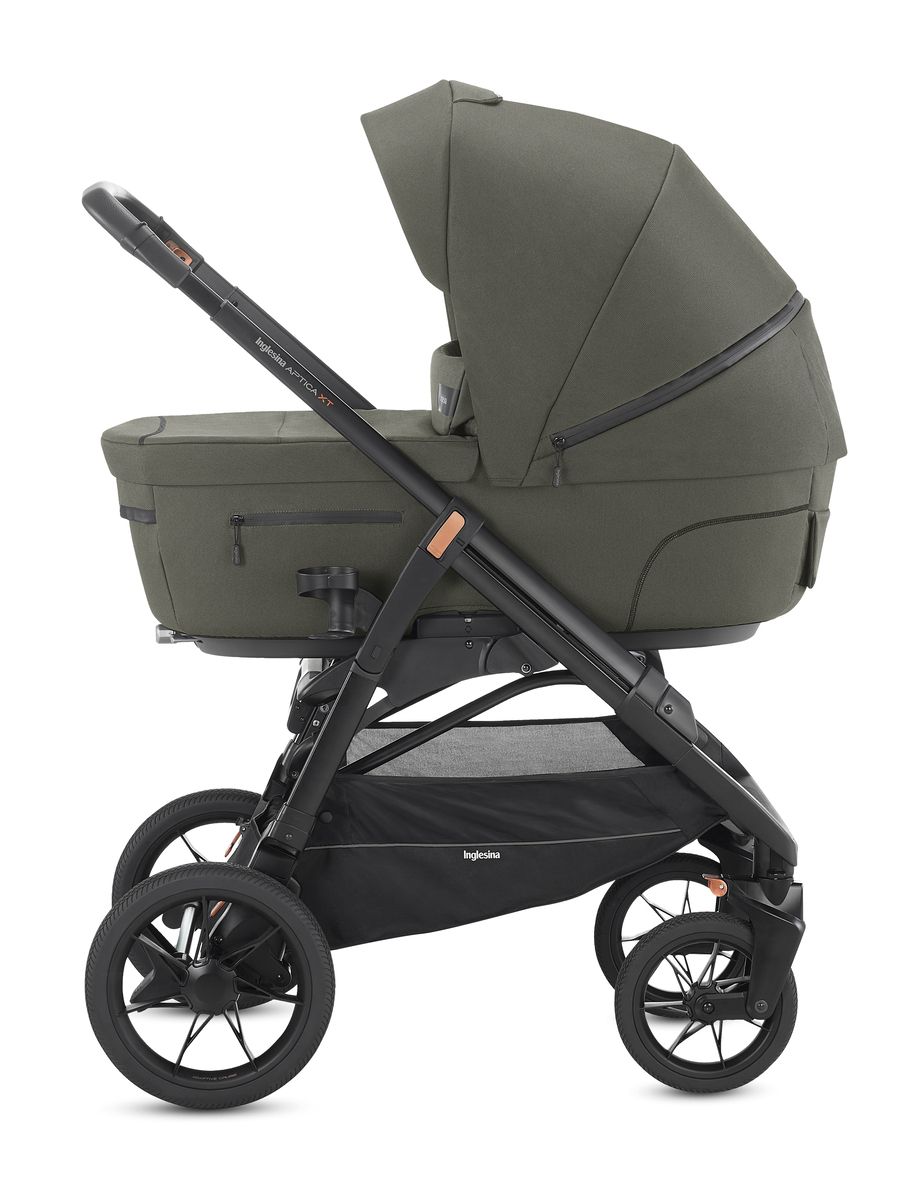 Коляска INGLESINA Aptica System Quattro 4 в 1 на шасси Aptica XT, цвет SEQUOIA GREEN