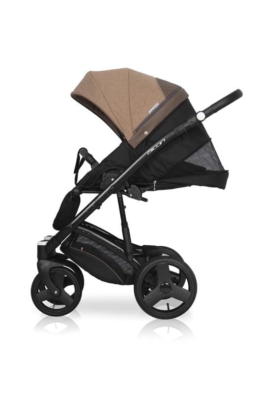 Коляска 2 в 1 Riko Basic Aicon 10 бежево-коричневый