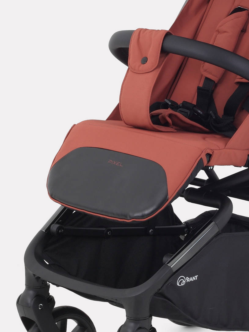 Коляска прогулочная Rant Pixel Maroon Brown