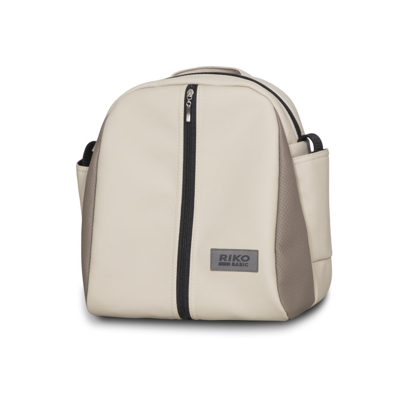 Коляска 3 в 1 Riko Basic Ozon Ecco 25 слоновая кость-бежевый