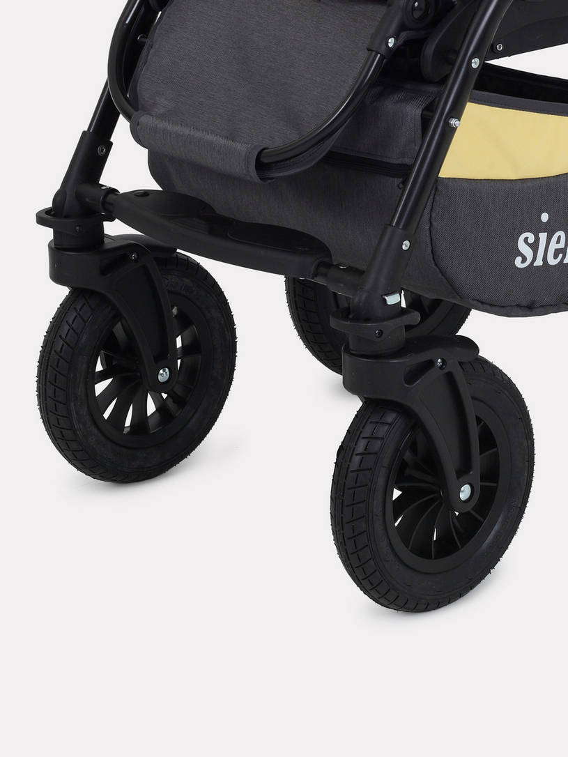 Коляска 3 в 1 Rant Siena 10 серый-желтый