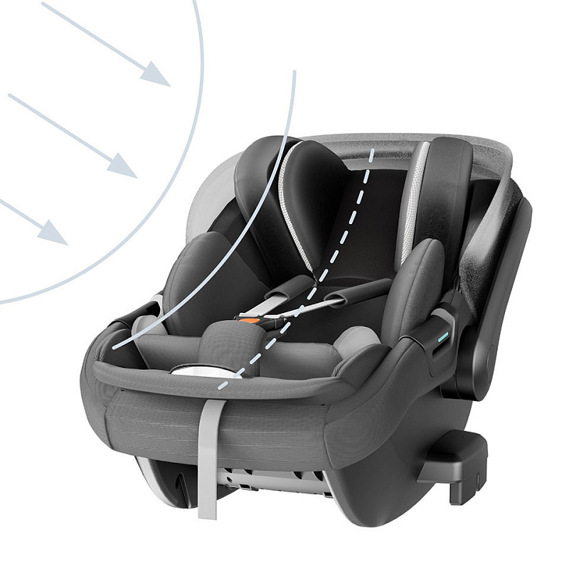 Автокресло Inglesina Darwin Infant Recline (0-13 кг), Igloo Grey