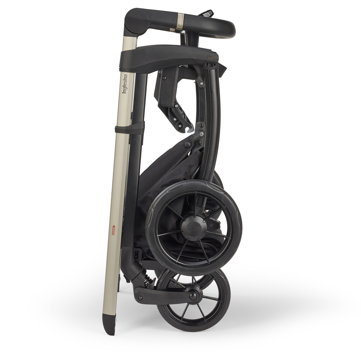 Коляска 3 в 1 Inglesina Electa с подставкой под люльку Stand Up, Upper Black