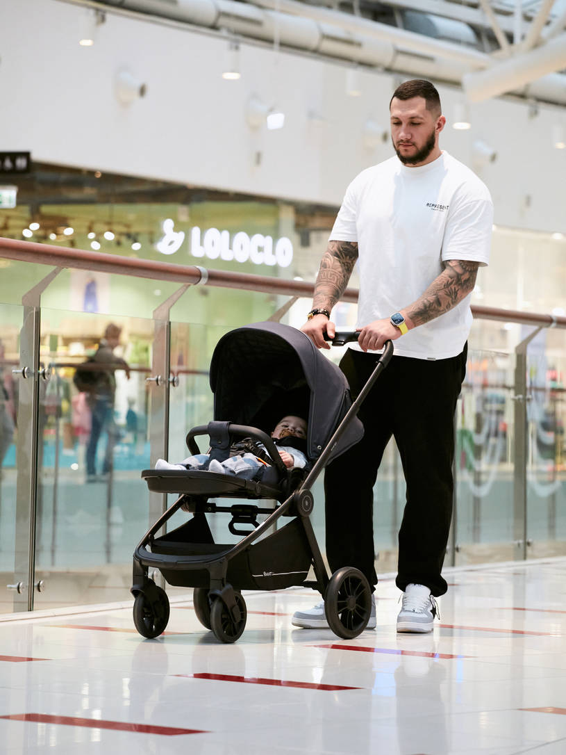 Коляска 3 в 1 Rant Basic Energy Graphite