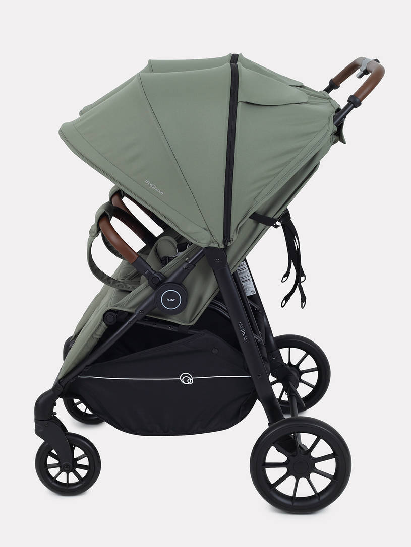 Коляска прогулочная для двойни Rant Twinny Olive 2025
