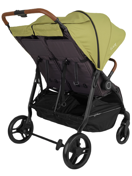 Коляска прогулочная для двойни Rant Twinny RA151 Olive. Цвет: Зеленый