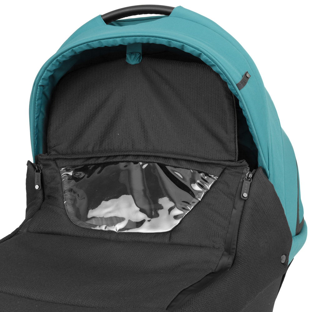 Коляска 3 в 1 Rant Senso Deep Malachite бирюзовый