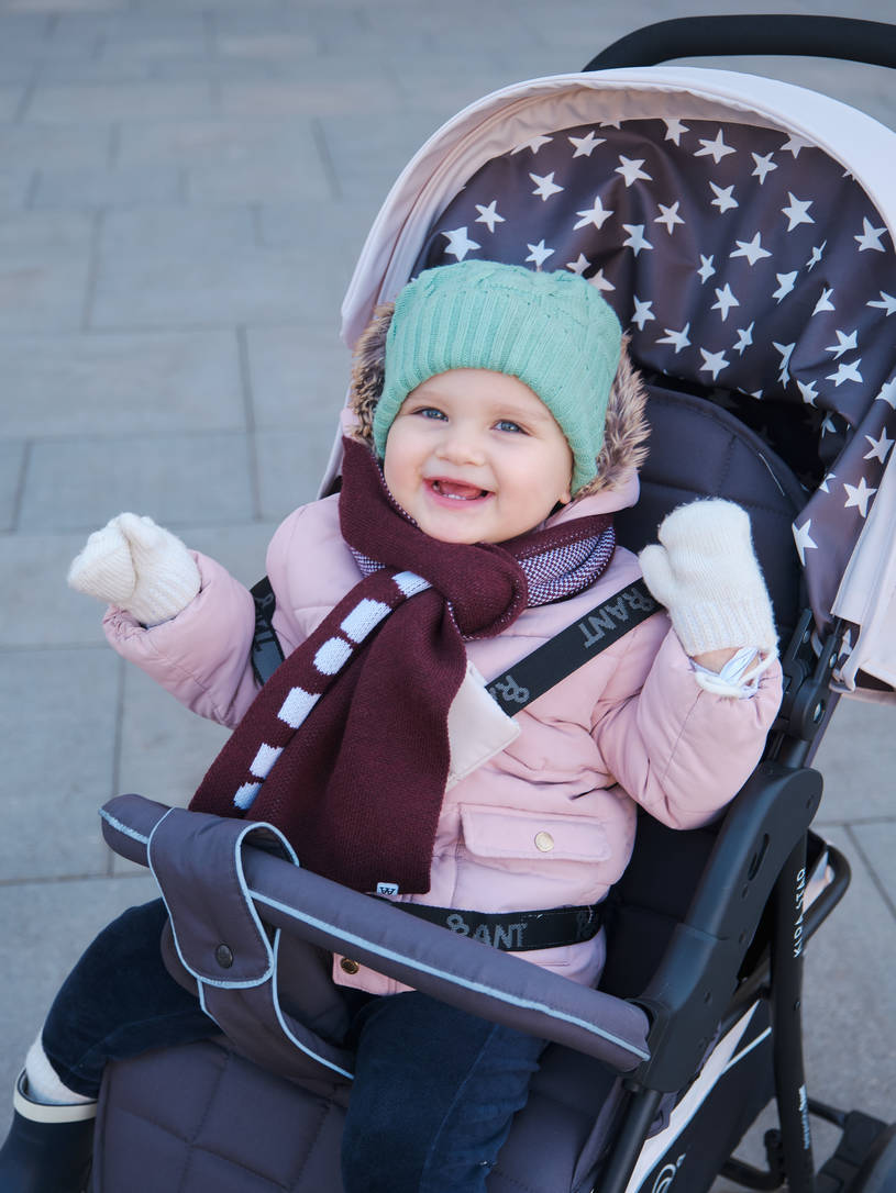 Коляска прогулочная Rant Kira Star Ivory Beige Цвет: Светло-бежевый