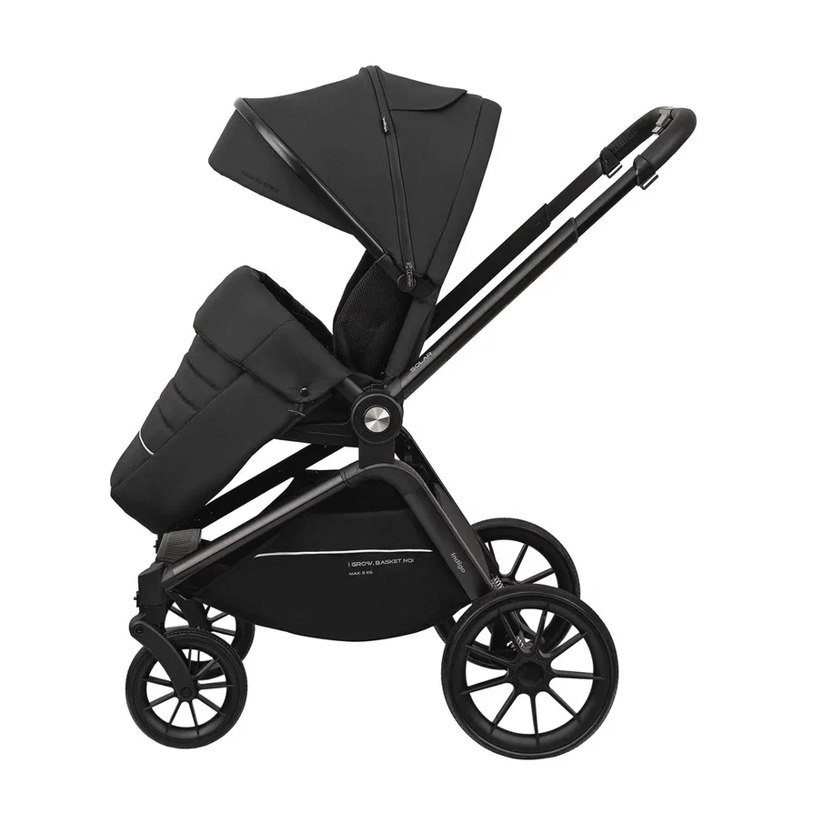 Коляска 3 в 1 Indigo SOLAR черный