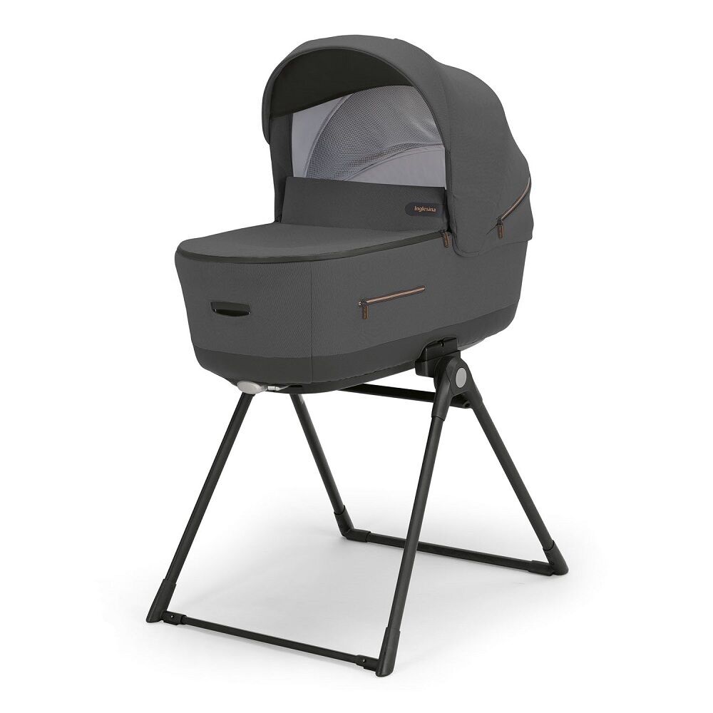 Коляска 3 в 1 i-Size Inglesina Aptica XT New с подставкой под люльку Standup, Magnet Grey
