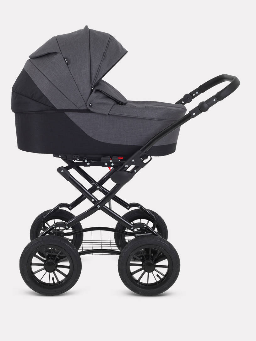 Коляска 2 в 1 Rant Siena Classic 2024 01 графит-серый