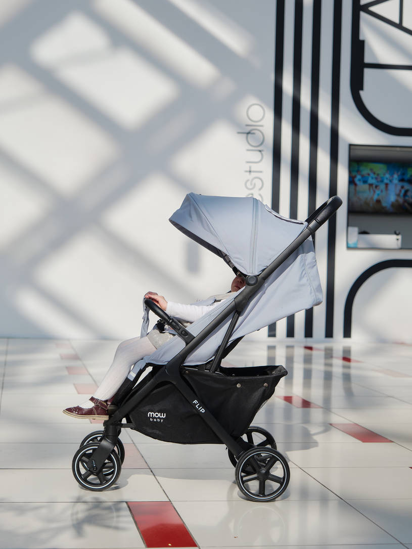 Коляска прогулочная MOWBaby FLIP Blue