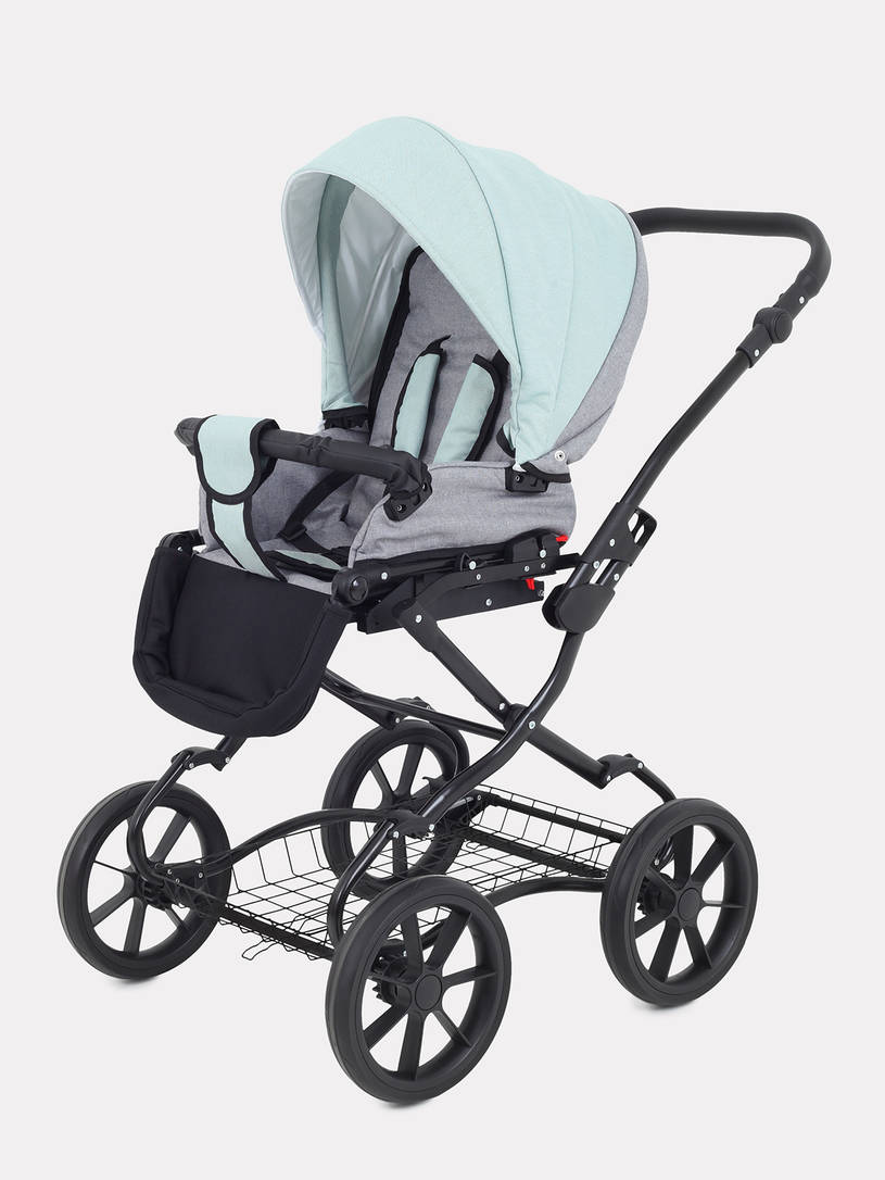 Коляска 2 в 1 Rant Dream Classic 2024 10 серый-ментоловый