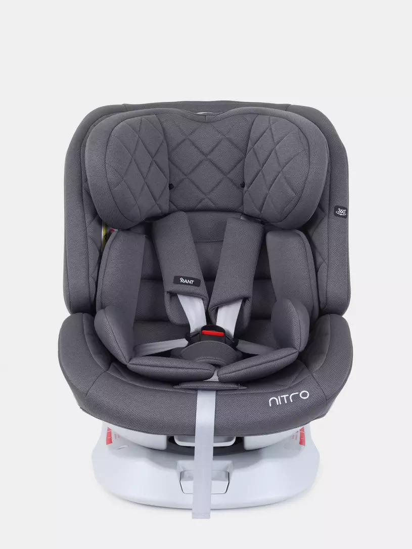 Автокресло Rant Nitro 0/1/2/3 (0-36 кг) Grey