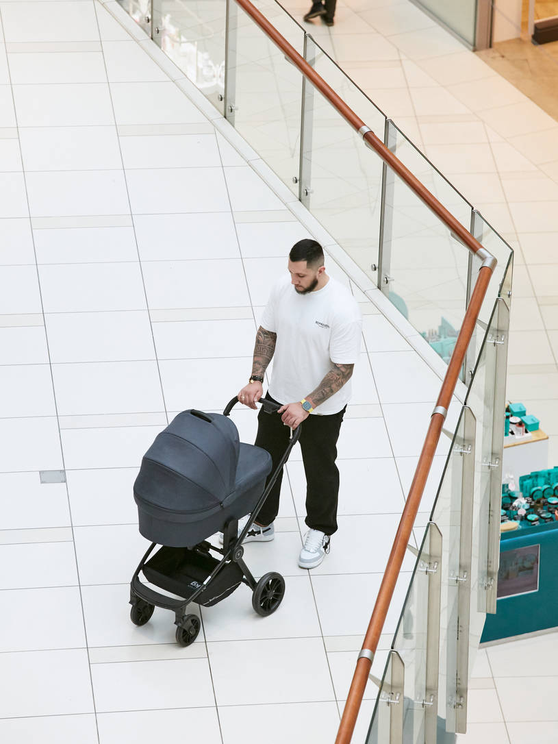 Коляска 3 в 1 Rant Basic Energy Graphite