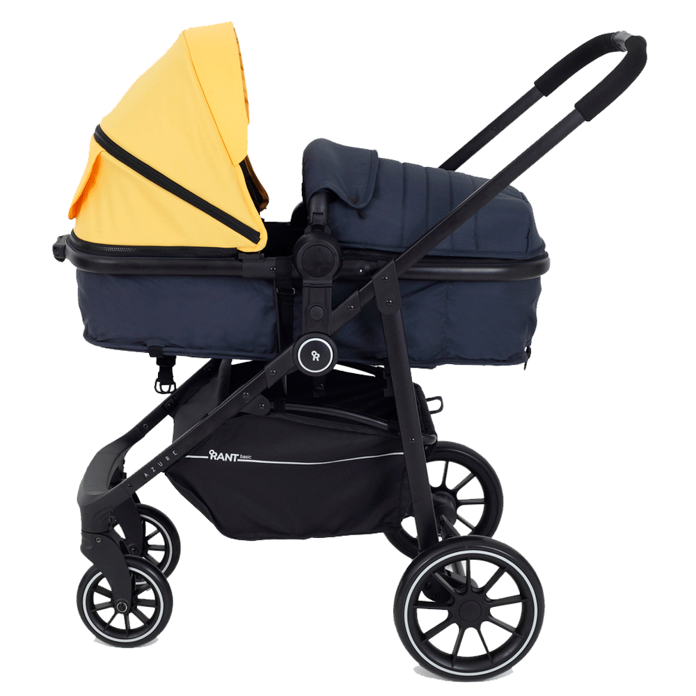 Коляска-трансформер RANT BASIC AZURE YELLOW