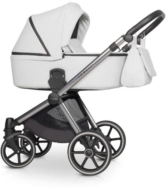 Коляска 2 в 1 Riko Qubus 04 белый