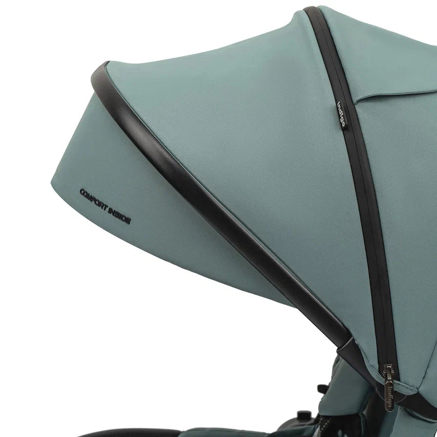 Коляска 2 в 1 Indigo SOLAR зеленый