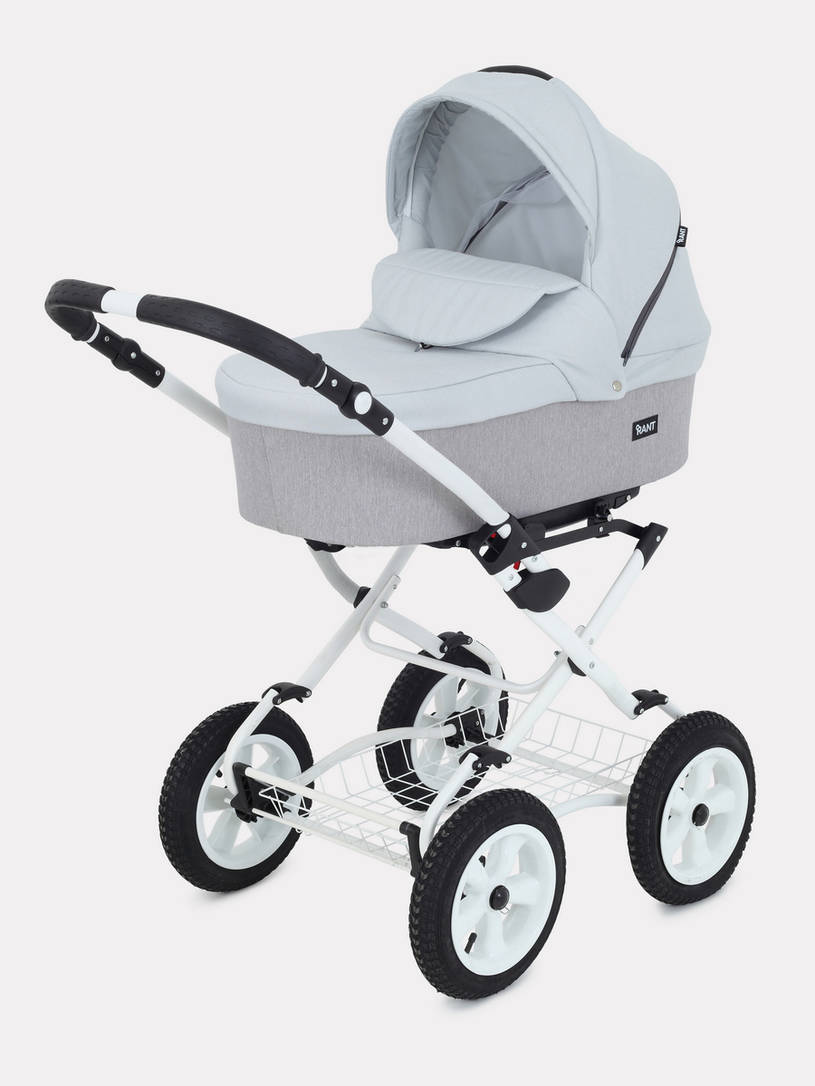 Коляска 2 в 1 Rant Dream Classic 02 светло-серый
