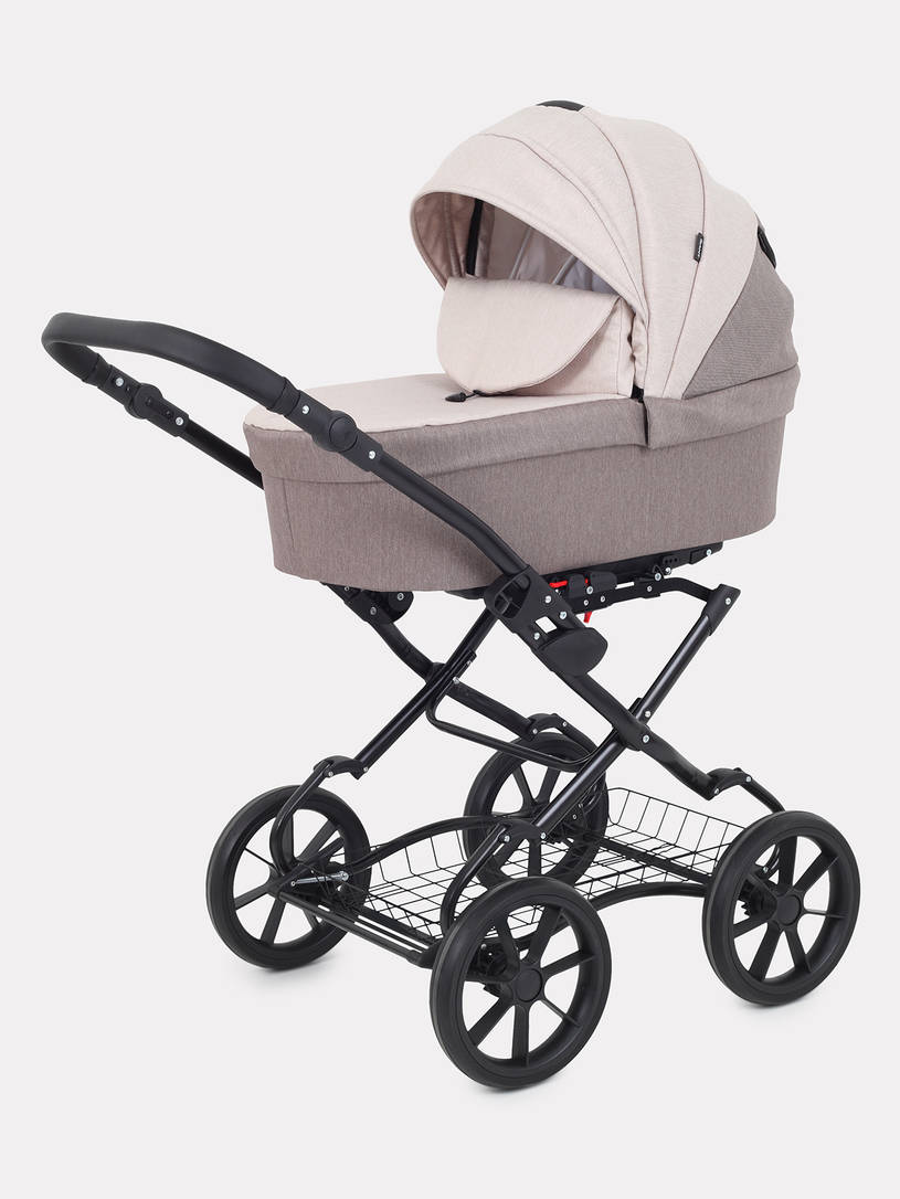 Коляска 2 в 1 Rant Dream Classic 2024 09 коричневый-бежевый