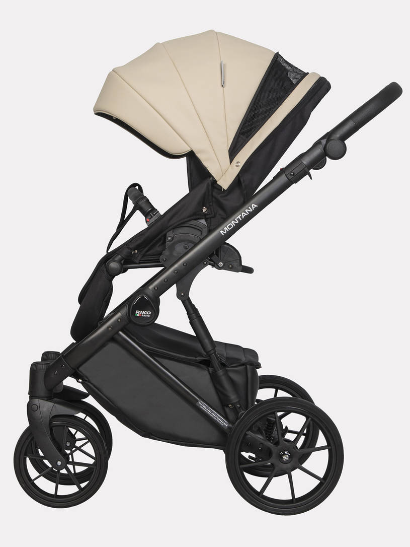 Коляска 2 в 1 Riko Basic Montana Ecco 15 ivory beige