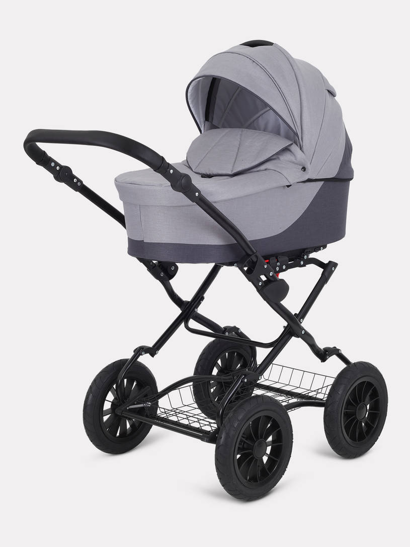 Коляска 2 в 1 Rant Siena Classic 2024 02 темно-серый - светло-серый