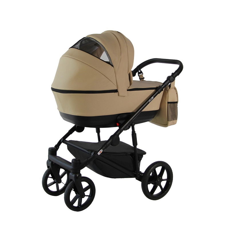 Детская коляска Sevillababy Tisso 2 в 1 бежевый экокожа