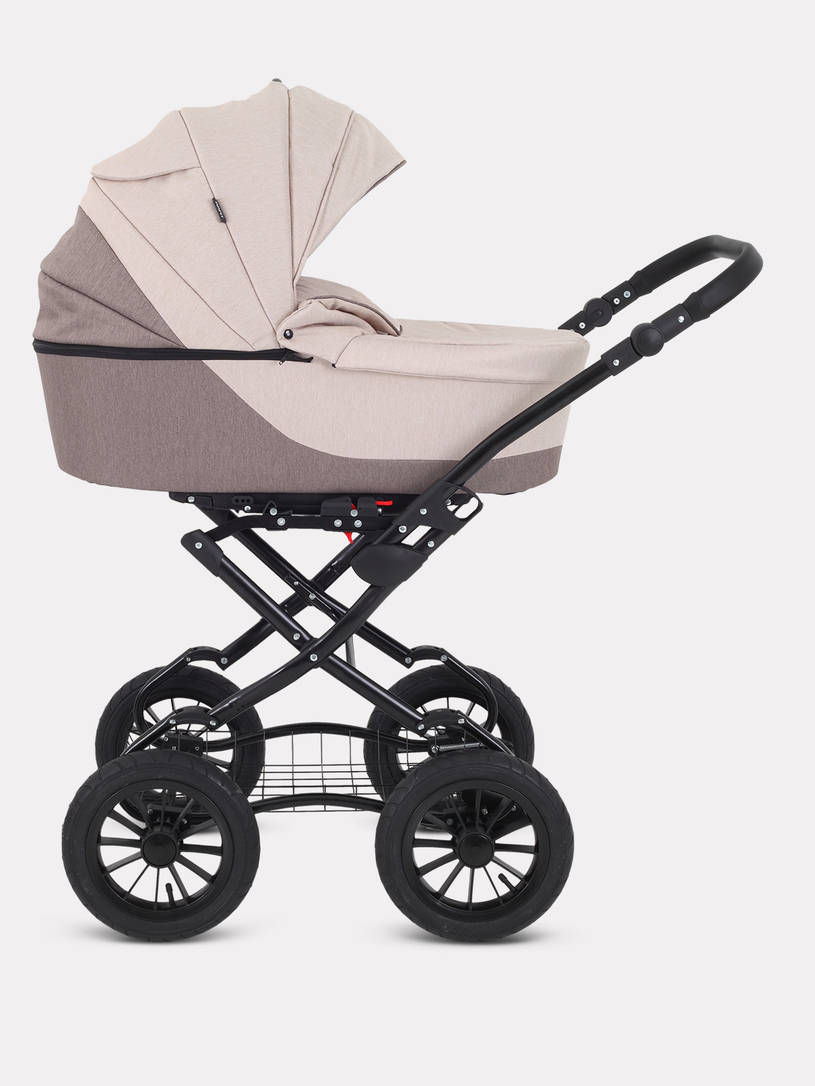 Коляска 2 в 1 Rant Siena Classic 2024 09 коричневый-бежевый