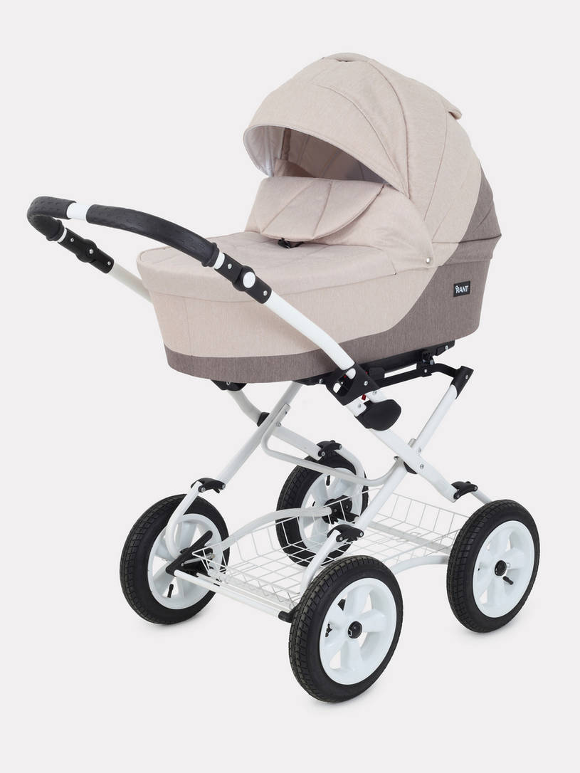 Коляска 2 в 1 Rant Siena Classic 10 коричнево-бежевый