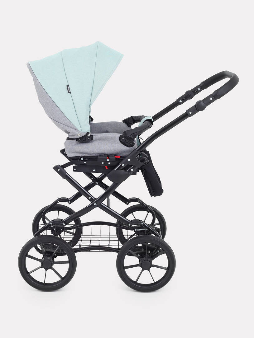 Коляска 2 в 1 Rant Dream Classic 2024 10 серый-ментоловый