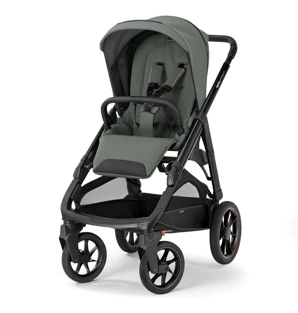 Коляска 3 в 1 i-Size Inglesina Aptica XT New с подставкой под люльку Standup, Taiga Green