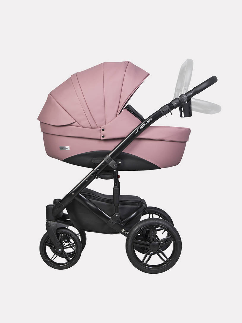 Коляска 3 в 1 Riko Sigma Pro Energy pink