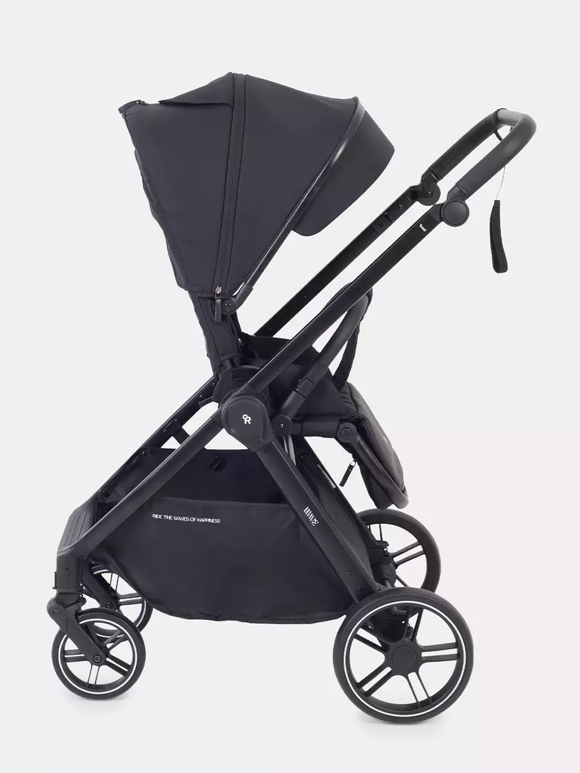 Коляска 3 в 1 Rant Basic Wave Black
